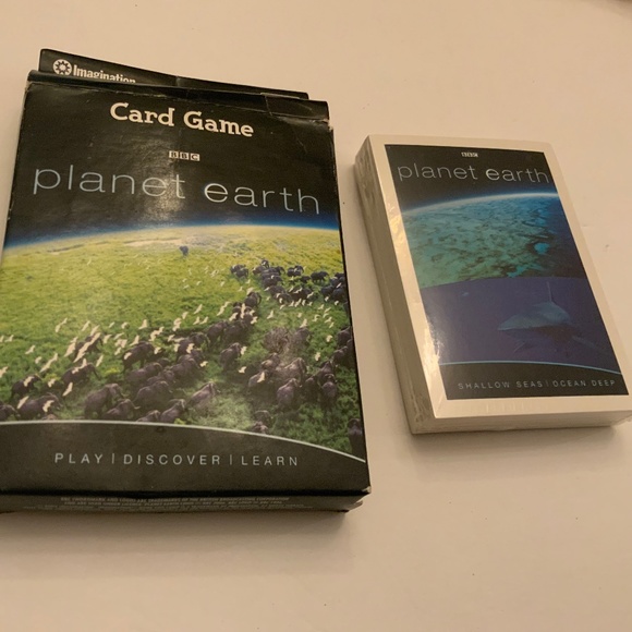 HTF New Sealed BBC Planet Earth Card Game 8+ - Picture 1 of 3